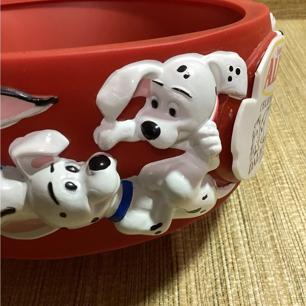 Vintage Friskies Alpo Disney 101 Dalmatians Dog Bowl